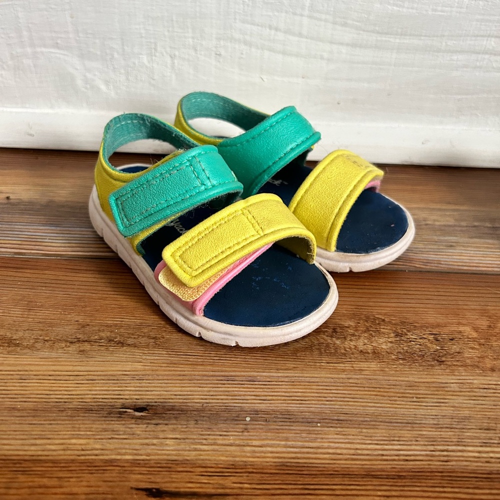 Toddler size 5 Cat and Jack multicolored sandals